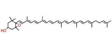 5,6-Epoxy-5,6-dihydro-beta,psi-caroten-3-ol